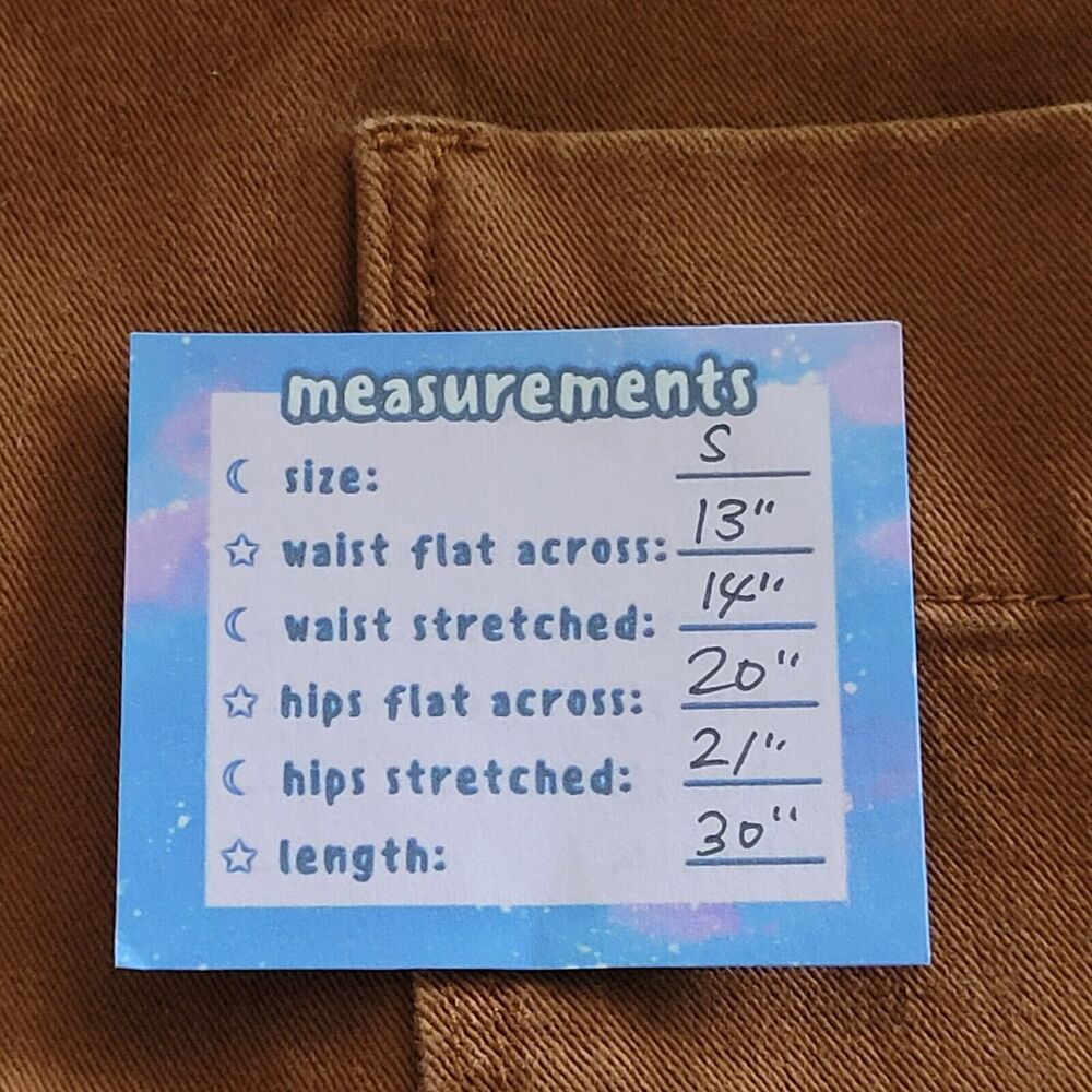 MUJI Brown Asymmetrical Pleat Midi Skirt Size S Cotton Pockets Chore Pocket Zip - Picture 2 of 9